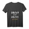 Geburtstag August 1969 Jahrgang 1969 - 54. Geburtstag Geschenk T-Shirt mit V-Ausschnitt im Retro-Look für Jubiläum & besondere Anlässe