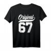 56. Geburtstag Geschenk für Mann und Frau - Original Jahrgang 1967 T-Shirt, lustiges Geburtstagsoutfit für Damen und Herren