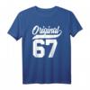 56. Geburtstag Geschenk für Mann und Frau - Original Jahrgang 1967 T-Shirt, lustiges Geburtstagsoutfit für Damen und Herren
