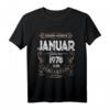 Geschenk zum 42. Geburtstag Jahrgang 1978 Januar T-Shirt – Vintage-Stil Spruch für Sie & Ihn, lustiges Geburtstagsgeschenk für Familie & Freunde