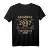 16. Geburtstag T-Shirt für Jungen und Mädchen - Legenden wurden 2007 geboren Geschenkidee zum 16. Geburtstag