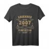 16. Geburtstag T-Shirt für Jungen und Mädchen - Legenden wurden 2007 geboren Geschenkidee zum 16. Geburtstag