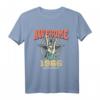 Awesome Since 1966 Vintage T-Shirt - Geburtstagsgeschenk für 54 Jahre alte Rocker, Heavy-Metal & Death-Metal Fans