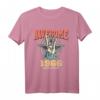 Awesome Since 1966 Vintage T-Shirt - Geburtstagsgeschenk für 54 Jahre alte Rocker, Heavy-Metal & Death-Metal Fans