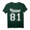 39. Geburtstag Geschenk für Mann und Frau - Original Jahrgang 1981 T-Shirt für Geburtstagsparty & Geschenkidee