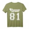 39. Geburtstag Geschenk für Mann und Frau - Original Jahrgang 1981 T-Shirt für Geburtstagsparty & Geschenkidee