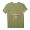 Damen 55. Geburtstag T-Shirt Jahrgang 1968 mit V-Ausschnitt - Lustige Retro Geschenkidee für Oma, Opa, Mama, Papa & Freunde