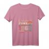Damen 55. Geburtstag T-Shirt Jahrgang 1968 mit V-Ausschnitt - Lustige Retro Geschenkidee für Oma, Opa, Mama, Papa & Freunde