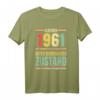 62. Geburtstag T-Shirt Jahrgang 1961 - Lustiges Oldtimer Design mit Spruch für Männer und Frauen
