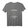 Geschenk zum 66. Geburtstag Jahrgang 1953 - Vintage T-Shirt für runde Geburtstage, Oma, Opa, Vater, Mutter & Familienfeier