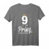 Prinz Geburtstag T-Shirt für Jungen - Jahrgang 2012, Geschenkidee zum 9. Geburtstag, Perfekt für kleine Prinzen