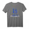 13. Geburtstag Official Teenager Retro Vintage T-Shirt – Perfektes Geschenk für Jungen zum 13. Geburtstag mit Ballons, Kuchen & Kerzen