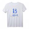 13. Geburtstag Official Teenager Retro Vintage T-Shirt – Perfektes Geschenk für Jungen zum 13. Geburtstag mit Ballons, Kuchen & Kerzen