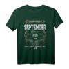 Lustiges Vintage T-Shirt zum 43. Geburtstag Jahrgang 1978 September – Legendär seit 1978, Perfekt für Männer, Frauen, Familie & Freunde