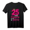 25. Geburtstag T-Shirt für Frauen - Eine Prinzessin wurde geboren Jahrgang 1997 Geschenkidee für Damen, Mädchen & Frauen