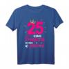 25. Geburtstag T-Shirt für Frauen - Eine Prinzessin wurde geboren Jahrgang 1997 Geschenkidee für Damen, Mädchen & Frauen