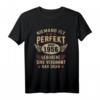Niemand ist Perfekt aber Jahrgang 1956 Geburtstag T-Shirt - Vintage Geburtstagsoutfit für 1956 Geborene