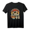 1992 Jahrgang Geburtstag Retro Vintage Herren Damen Geschenk T-Shirt – Perfekt für die 30. Geburtstagsparty mit Kassette Motiv