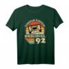 1992 Jahrgang Geburtstag Retro Vintage Herren Damen Geschenk T-Shirt – Perfekt für die 30. Geburtstagsparty mit Kassette Motiv