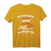 Oldtimer Baujahr 1972 Jahrgang Geburtstags T-Shirt – Perfektes Geschenk für Geburtstagskinder 1972
