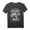 50. Geburtstag Vinyl T-Shirt 1970 Jahrgang Schallplatten Geschenk - Retro Design für Vinyl- und DJ-Liebhaber
