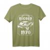 50. Geburtstag Vinyl T-Shirt 1970 Jahrgang Schallplatten Geschenk - Retro Design für Vinyl- und DJ-Liebhaber
