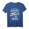 50. Geburtstag Vinyl T-Shirt 1970 Jahrgang Schallplatten Geschenk - Retro Design für Vinyl- und DJ-Liebhaber