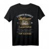 Oldtimer Baujahr 1958 Geburtstag T-Shirt - Lustiges Geschenk für Männer & Frauen, Klassiker im Top Zustand, Geburtstagsdeko & Autoliebhaber Geschenk