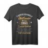 Oldtimer Baujahr 1958 Geburtstag T-Shirt - Lustiges Geschenk für Männer & Frauen, Klassiker im Top Zustand, Geburtstagsdeko & Autoliebhaber Geschenk