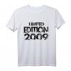 HapOwl T-Shirt mit 2009 Jahrgang Motiv – Lustiges Geschenk für Damen zum runden Geburtstag