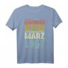 53. Geburtstag Geschenk Legendär seit März 1967 T-Shirt – Vintage Style für Männer und Frauen, perfekt als Geburtstags- oder Familiengeschenk