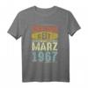 53. Geburtstag Geschenk Legendär seit März 1967 T-Shirt – Vintage Style für Männer und Frauen, perfekt als Geburtstags- oder Familiengeschenk