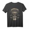 60. Geburtstag Geschenk für Mann Jahrgang 1961 - Legendäres Vintage T-Shirt für Vater, Opa & Onkel zum Ehrentag