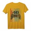 HapOwl Männer T-Shirt - Lustiges Jahrgang 1980 Geschenk für Gamer und Zocker zum HapOwl
