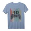 HapOwl Männer T-Shirt - Lustiges Jahrgang 1980 Geschenk für Gamer und Zocker zum HapOwl