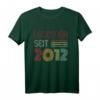 Legendär Seit 2012 Retro T-Shirt - Witziges Geburtstagsdesign für Mann und Frau für die Feier im Vintage Stil