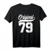 44. Geburtstag Geschenk Frau & Mann Original Jahrgang 1979 T-Shirt - Lustiges Geburtstagsoutfit für Teenager, Damen und Herren