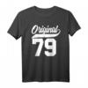44. Geburtstag Geschenk Frau & Mann Original Jahrgang 1979 T-Shirt - Lustiges Geburtstagsoutfit für Teenager, Damen und Herren