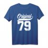 44. Geburtstag Geschenk Frau & Mann Original Jahrgang 1979 T-Shirt - Lustiges Geburtstagsoutfit für Teenager, Damen und Herren