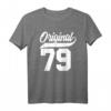 44. Geburtstag Geschenk Frau & Mann Original Jahrgang 1979 T-Shirt - Lustiges Geburtstagsoutfit für Teenager, Damen und Herren