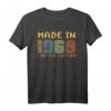 ❤ 50. Geburtstag T-Shirt Retro Jahrgang 1969 – Witziges Geschenk zum 50. Geburtstag für Freunde & Familie