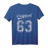 1963 Geburtstag T-Shirt – Original 60 Jahre Vintage Retro Outfit für den 60. Geburtstag, Geschenkidee für Männer & Frauen