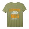 Legenden Sind Im Januar 1966 Geboren Geburtstag Jahrgang T-Shirt - Witziges Vintage Geschenk für Damen und Herren zum Geburtstag 1966