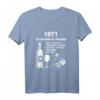 Geburtstag Spruch Deko Vintage - Besonderer Jahrgang 1971 T-Shirt für Frauen & Männer, Humorvolles Geschenk zum 50., 60., 70. Geburtstag