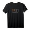 Retro 73 Jahre Jahrgang 1951 Limited Edition T-Shirt – Perfektes Geburtstagsgeschenk für 73-Jährige für Männer und Frauen