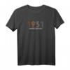 Retro 73 Jahre Jahrgang 1951 Limited Edition T-Shirt – Perfektes Geburtstagsgeschenk für 73-Jährige für Männer und Frauen