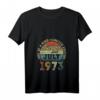 Damen & Herren 48. Geburtstag Geschenk - Jahrgang Awesome Since Juli 1973 T-Shirt mit V-Ausschnitt, Vintage Geburtstagspost für Männer & Frauen