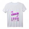 Damen 27. Geburtstag T-Shirt mit V-Ausschnitt – Geschenk für Frauen Jahrgang 1996, 27 Jahre alt, modisch und persönlich