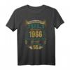 Lustiges 55. Geburtstag T-Shirt Jahrgang 1966 Juli - Vintage-Geschenkidee für Männer und Frauen, Opa, Oma, Vater, Mutter und Freunde
