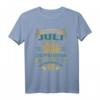 Lustiges 55. Geburtstag T-Shirt Jahrgang 1966 Juli - Vintage-Geschenkidee für Männer und Frauen, Opa, Oma, Vater, Mutter und Freunde